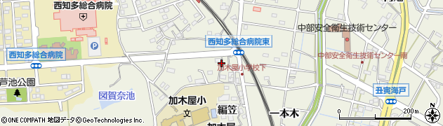 愛知県東海市加木屋町与平山70周辺の地図