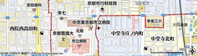 堀子川周辺の地図