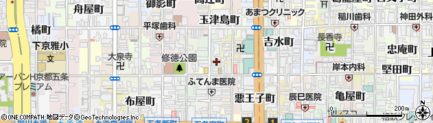 京都府京都市下京区元両替町256周辺の地図