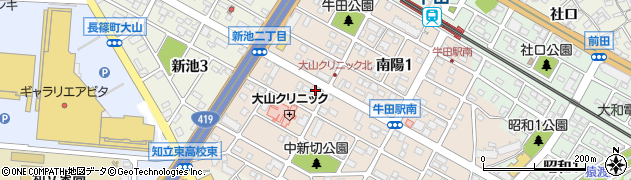 碧海信用金庫南陽支店周辺の地図