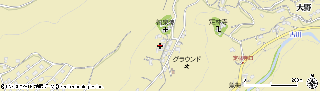 静岡県伊豆市大野690周辺の地図