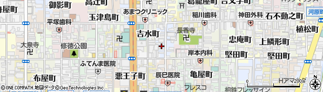 京都府京都市下京区大江町553周辺の地図