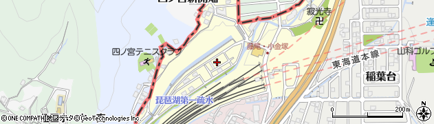 滋賀県大津市藤尾奥町19周辺の地図