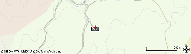 愛知県岡崎市滝町（松坂）周辺の地図
