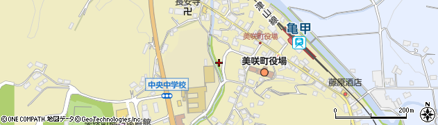 岡山県久米郡美咲町原田1707周辺の地図