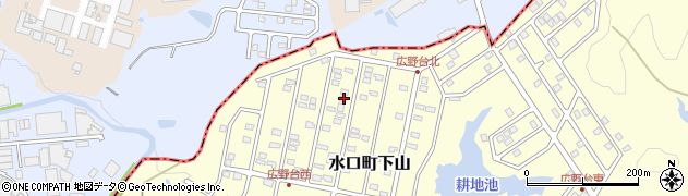 滋賀県甲賀市水口町下山302周辺の地図
