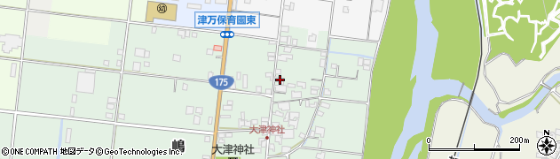 兵庫県西脇市嶋118周辺の地図