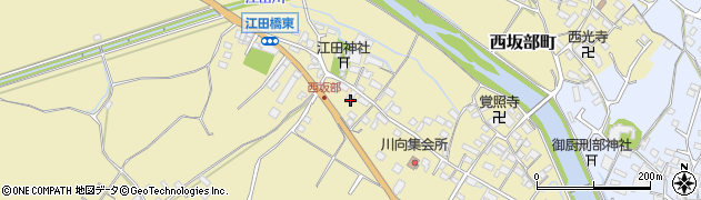 三重県四日市市西坂部町3850周辺の地図
