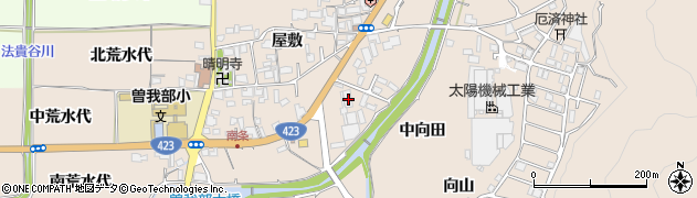 京都府亀岡市曽我部町南条上河原5-1周辺の地図