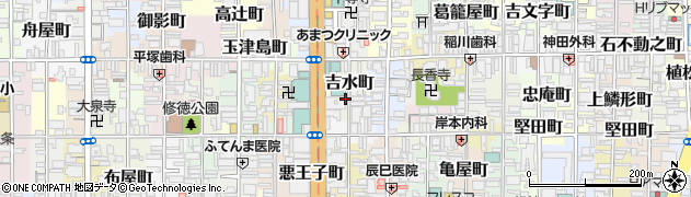 京都府京都市下京区吉水町周辺の地図