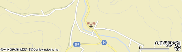柳山寺周辺の地図