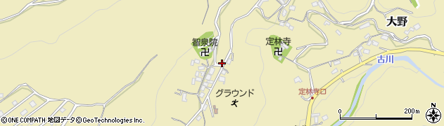 静岡県伊豆市大野1016周辺の地図