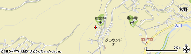 静岡県伊豆市大野687周辺の地図