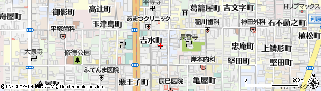 京都府京都市下京区大江町458周辺の地図