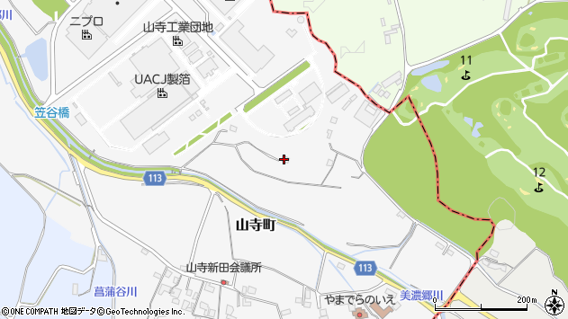 〒525-0042 滋賀県草津市山寺町の地図