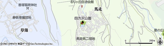 四方沢公園周辺の地図