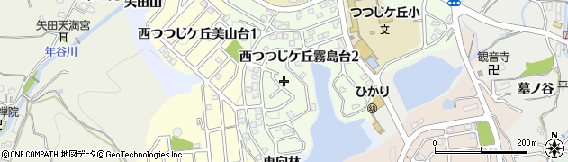 京都府亀岡市西つつじケ丘霧島台周辺の地図
