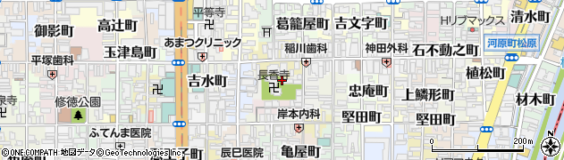 京都府京都市下京区樋之下町31周辺の地図