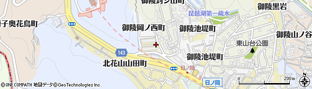 朝田公園周辺の地図
