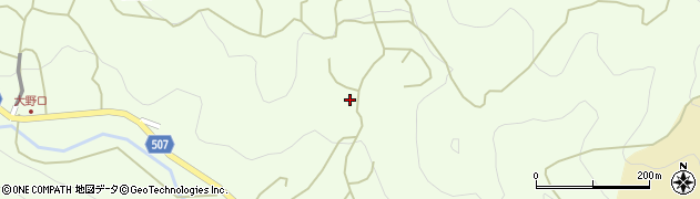 兵庫県猪名川町（川辺郡）柏原（小谷）周辺の地図