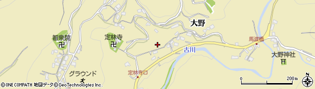 静岡県伊豆市大野951周辺の地図