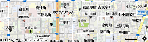 京都府京都市下京区大江町538周辺の地図
