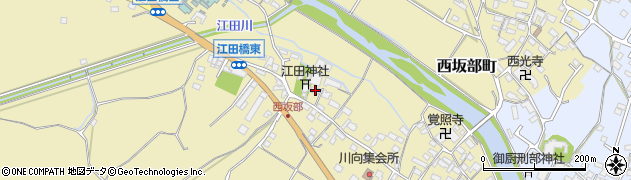 三重県四日市市西坂部町3665周辺の地図