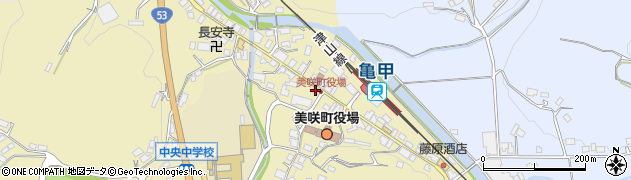 岡山県久米郡美咲町原田1723周辺の地図