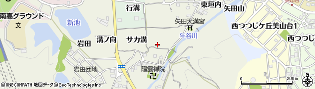 京都府亀岡市上矢田町周辺の地図