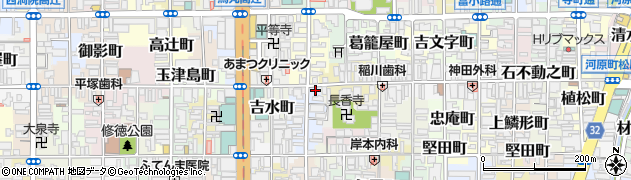 京都府京都市下京区大江町534周辺の地図