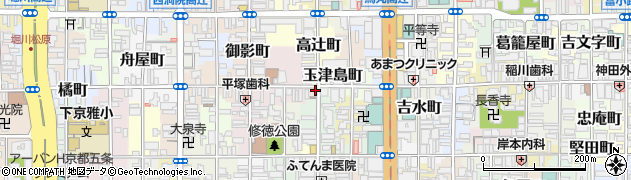 京都府京都市下京区中野之町193周辺の地図