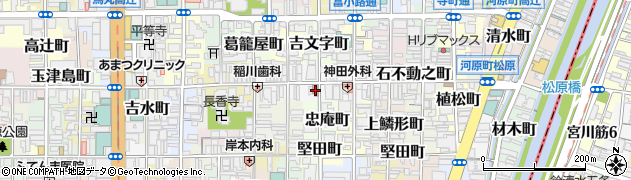 京都柳馬場松原郵便局 ＡＴＭ周辺の地図