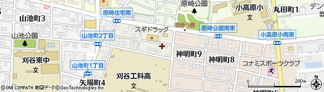 金岩商店周辺の地図