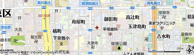 京都壱番館周辺の地図