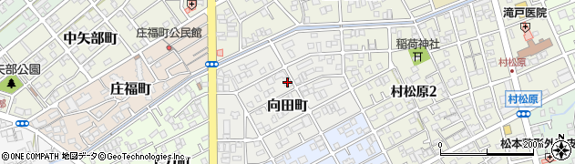 静岡県静岡市清水区向田町周辺の地図