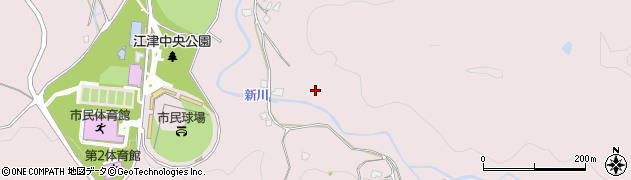 新川周辺の地図