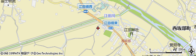 三重県四日市市西坂部町3592周辺の地図
