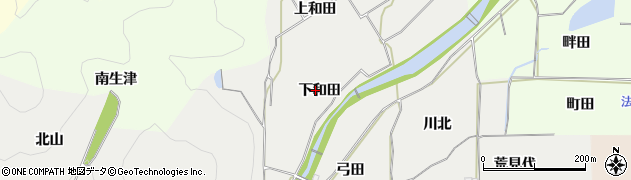 京都府亀岡市曽我部町犬飼（下和田）周辺の地図