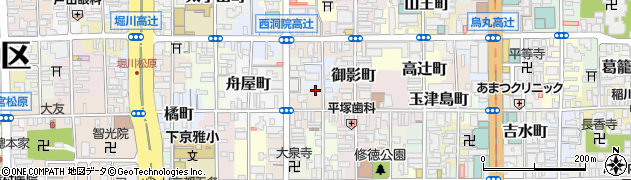 京町家ぎゃらりぃ董周辺の地図