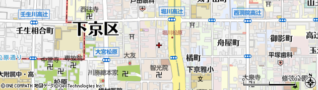 京都府京都市下京区吉文字町469周辺の地図