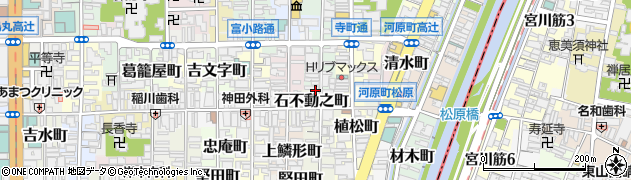 有限会社河道屋倖松庵本店周辺の地図