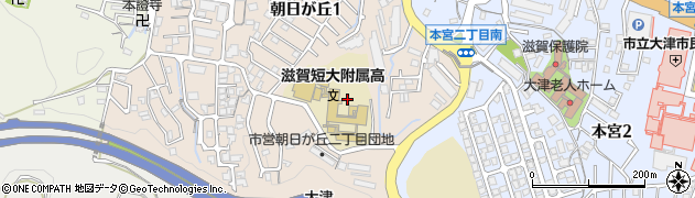 滋賀短期大学附属高等学校周辺の地図