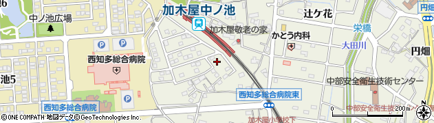 愛知県東海市加木屋町与平山17周辺の地図