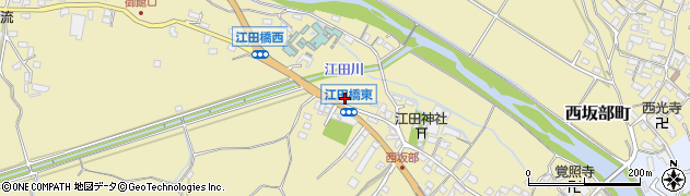 三重県四日市市西坂部町3599周辺の地図