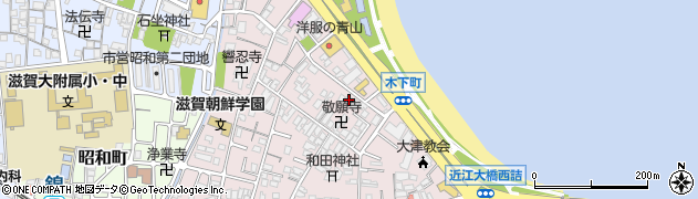 一圓テクノス株式会社　大津営業所周辺の地図