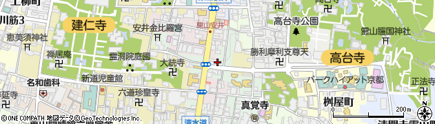 京都府京都市東山区下弁天町48周辺の地図