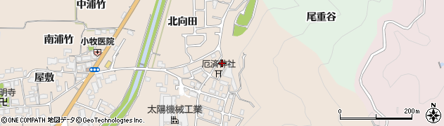 京都府亀岡市曽我部町南条（岩ケ谷）周辺の地図