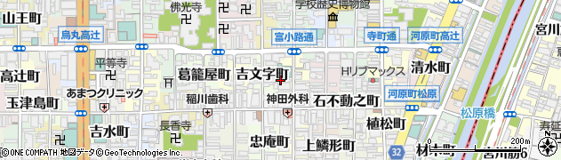 京都府京都市下京区恵美須屋町周辺の地図