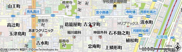 京都府京都市下京区吉文字町440周辺の地図