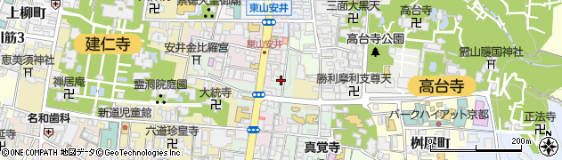 京都府京都市東山区下弁天町61-14周辺の地図